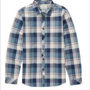 New Billabong Coastline Stretch Flannel Shirt M
